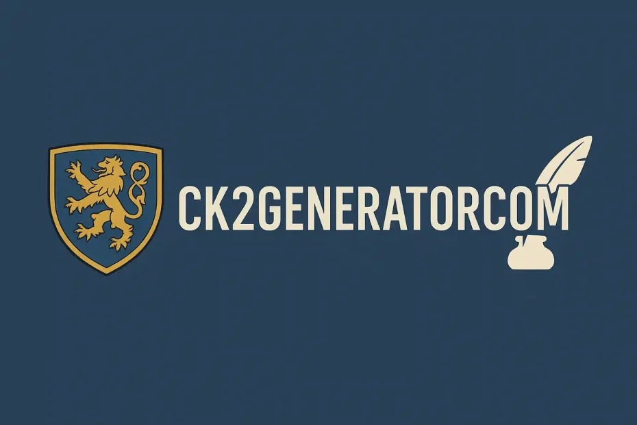 CK2Generatorcom