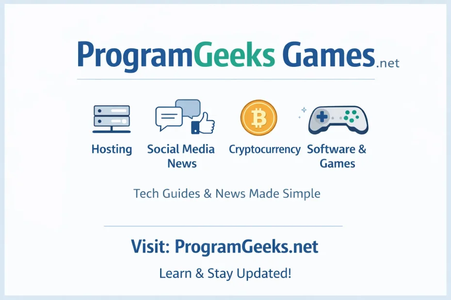 ProgramGeeks Games